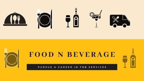 Food and Beverage Service Industry Line Icons