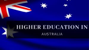Higher Education in Australia