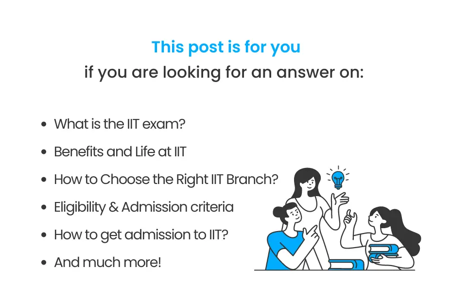 highlights of how to get into iit
