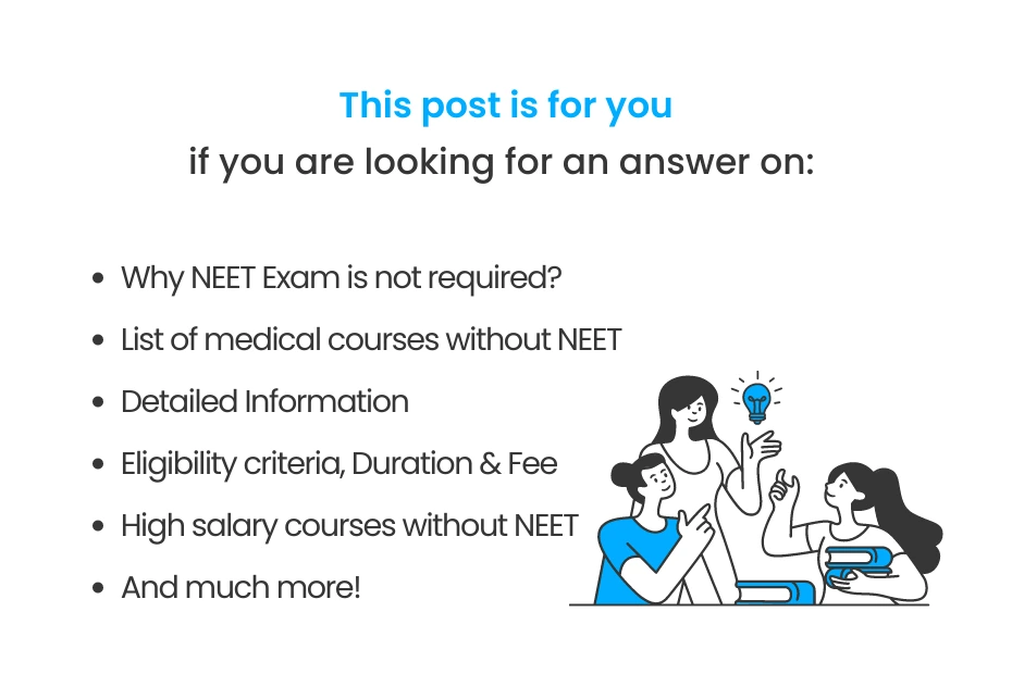 highlights of medical courses without neet