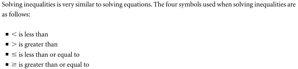 GMAT Syllabus 2020: A Guide to Make You Study the Most Important Topics 22 GMAT Exam Syllabus of Algebra: Inequalities