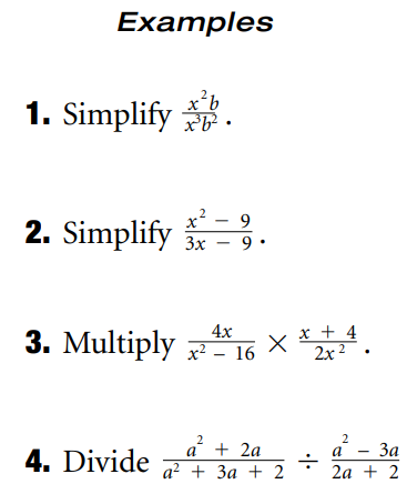 GMAT Syllabus 2020: A Guide to Make You Study the Most Important Topics 23 GMAT Exam Syllabus of Algebra: Rational Expressions and Equations