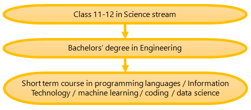 (Figure) How to become a Software Engineer Pathway 3