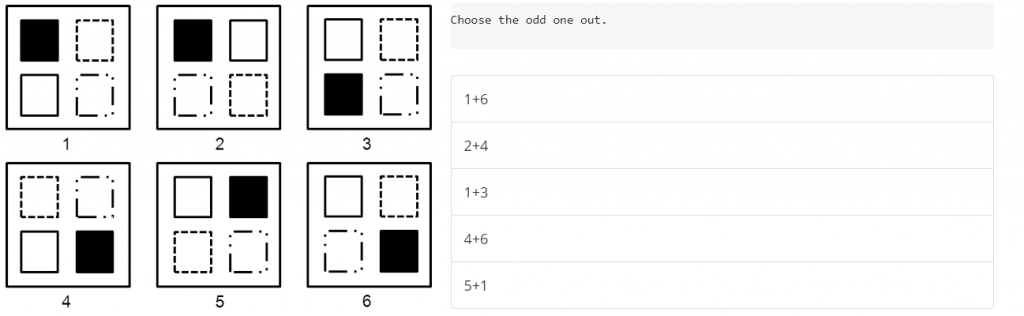 What is aptitude test: Abstract Reasoning Ques Eg.