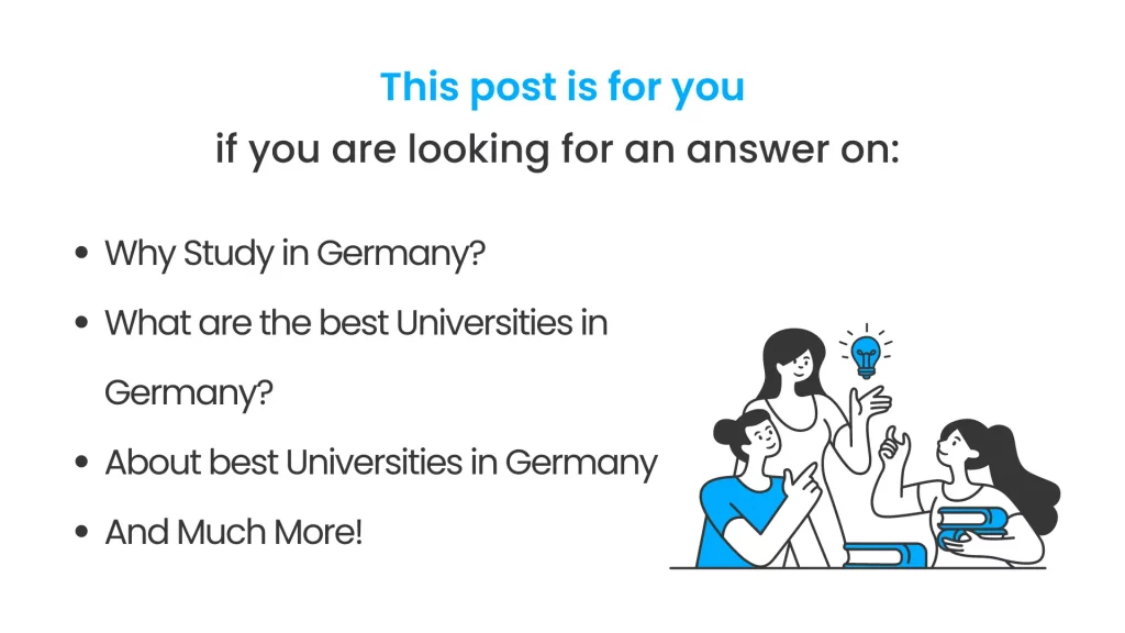 What all is covered in bes universities in germany post
