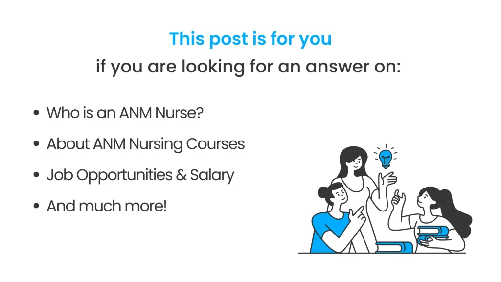 What all is covered in this post of anm nursing