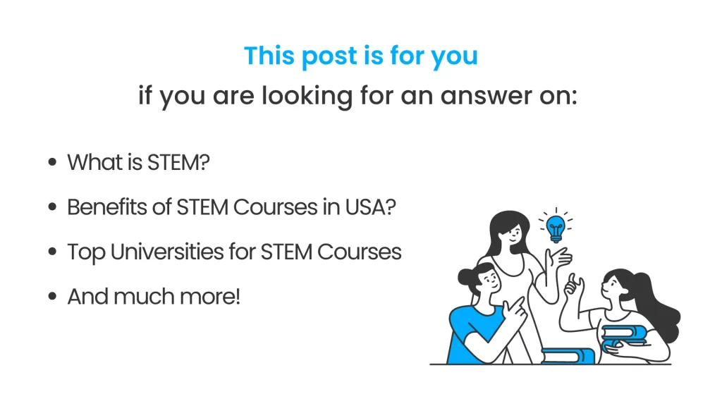 What all is covered in this post of stem courses in usa
