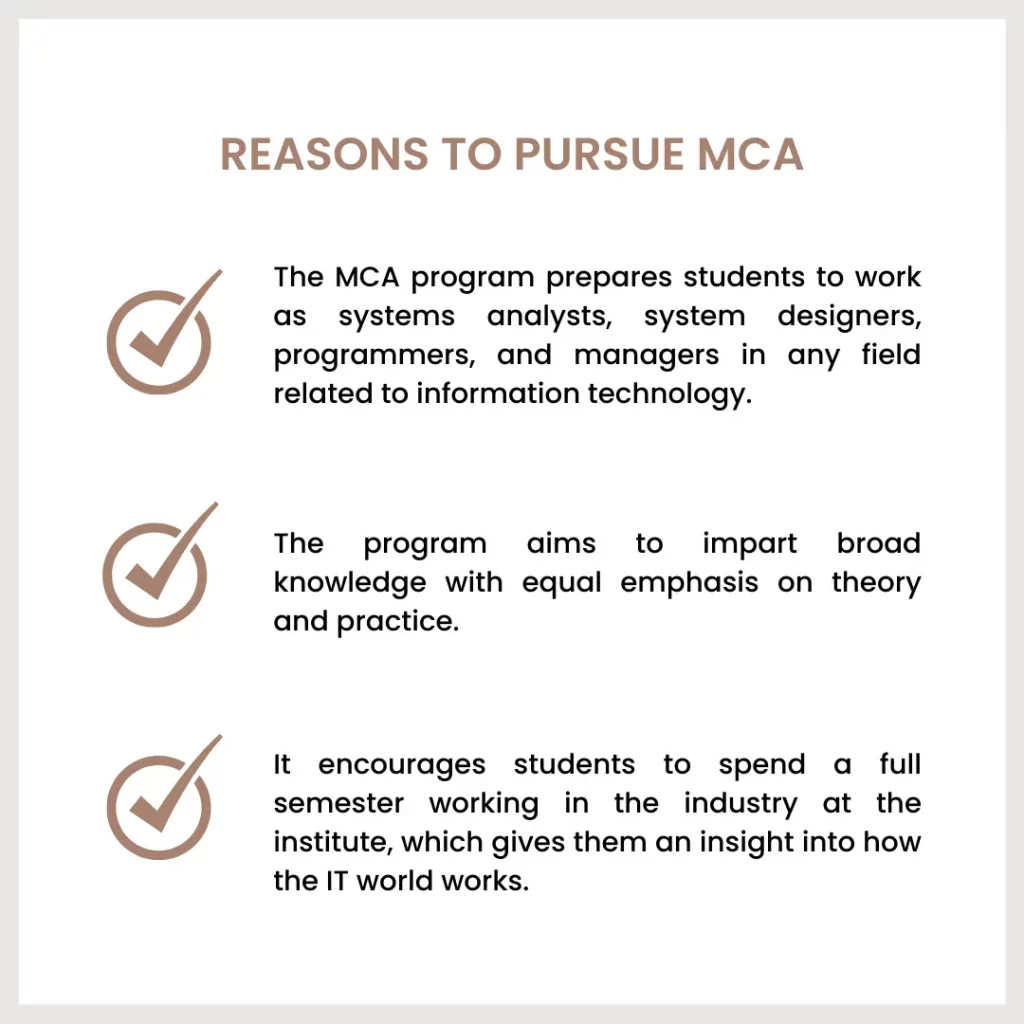 Why study MCA