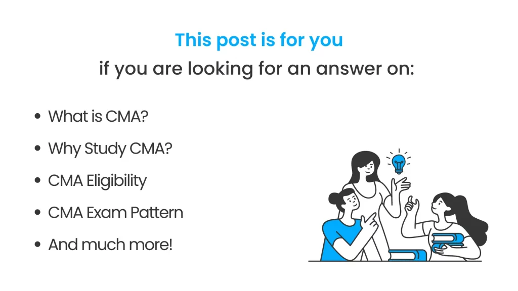 what all is covered in this cma exam post
