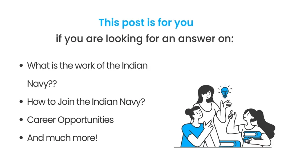 What all is covered in this post of Indian Navy