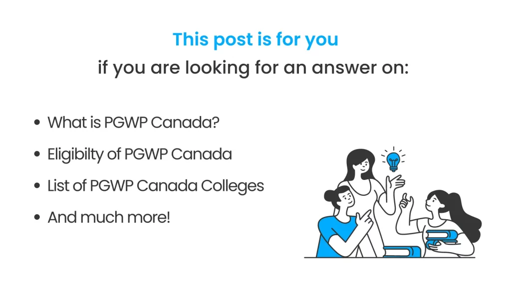 what all is covered in this post of pgwp canada