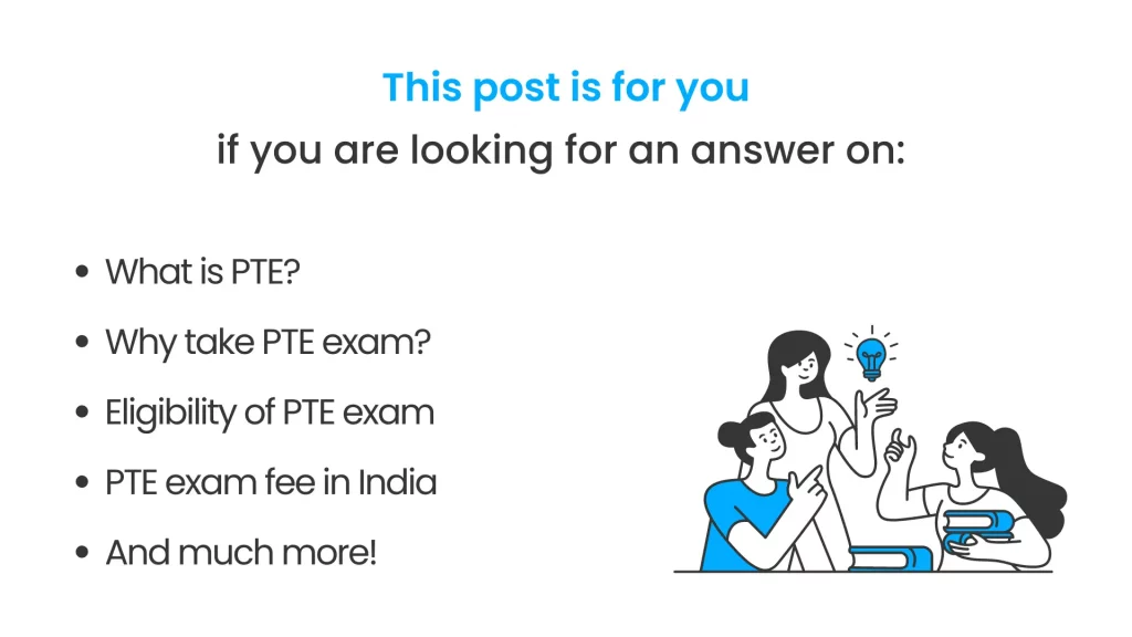 What all is covered in this post of PTE Exam