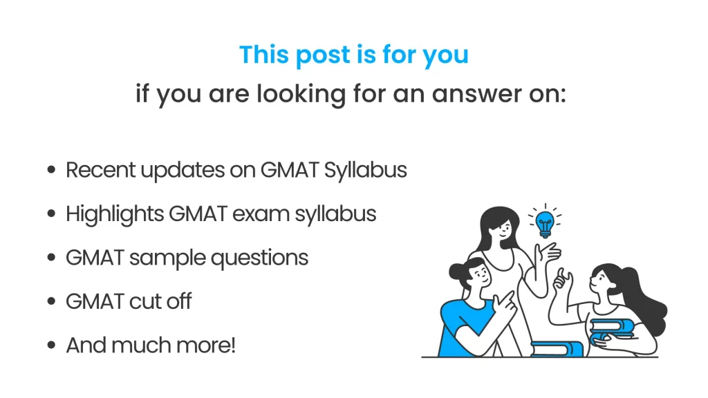 What all is covered in this post of gmat syllabus