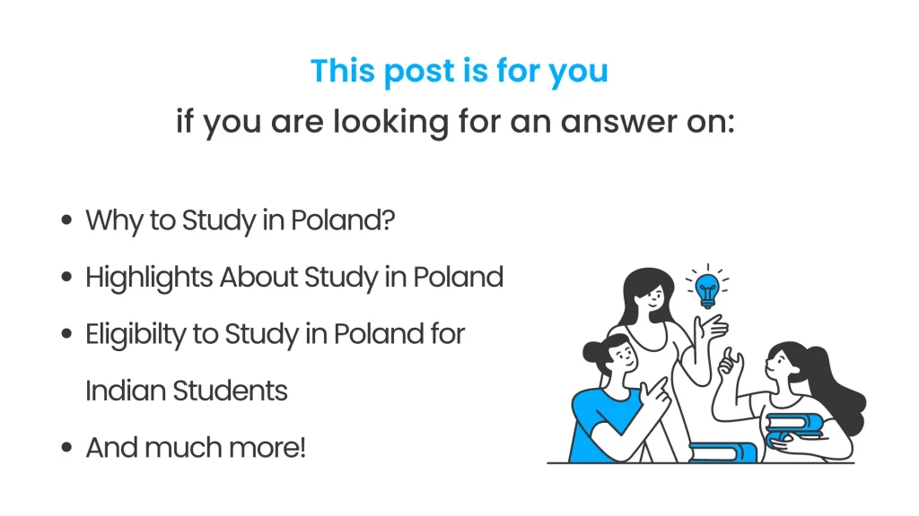 What all is covered in this post of study in poland
