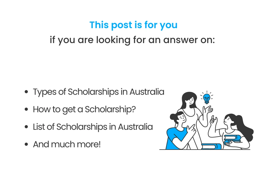 highlights of scholarship in australia for indian students