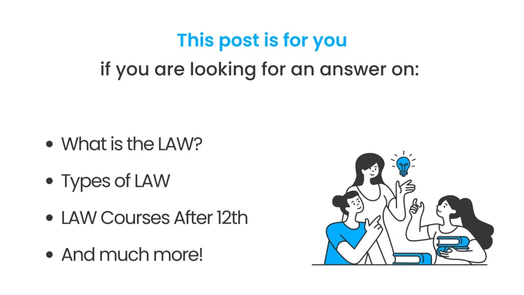 LAW Courses after 12th Post Cover