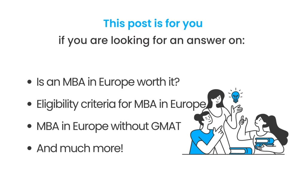 MBA in Europe post