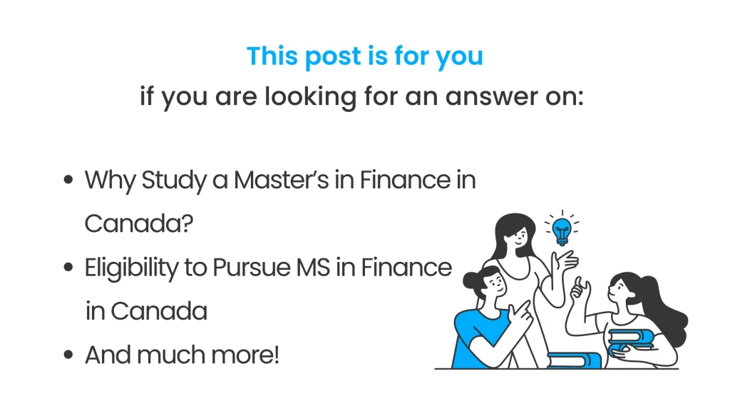 Masters in Finance in Canada Post Covered