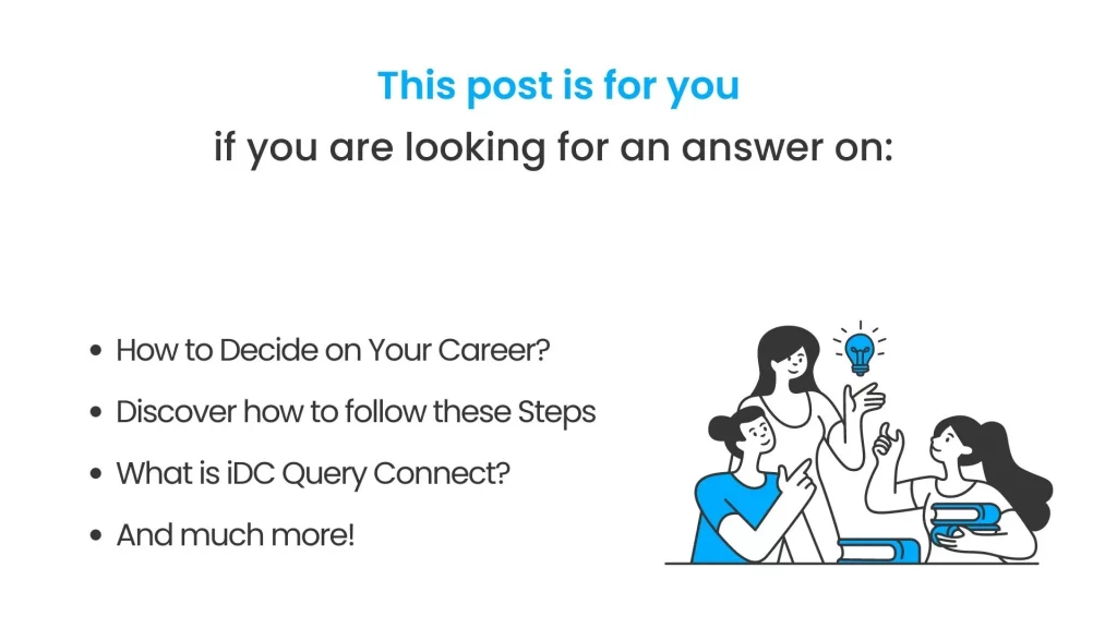 What all is covered in this post of how to decide your career