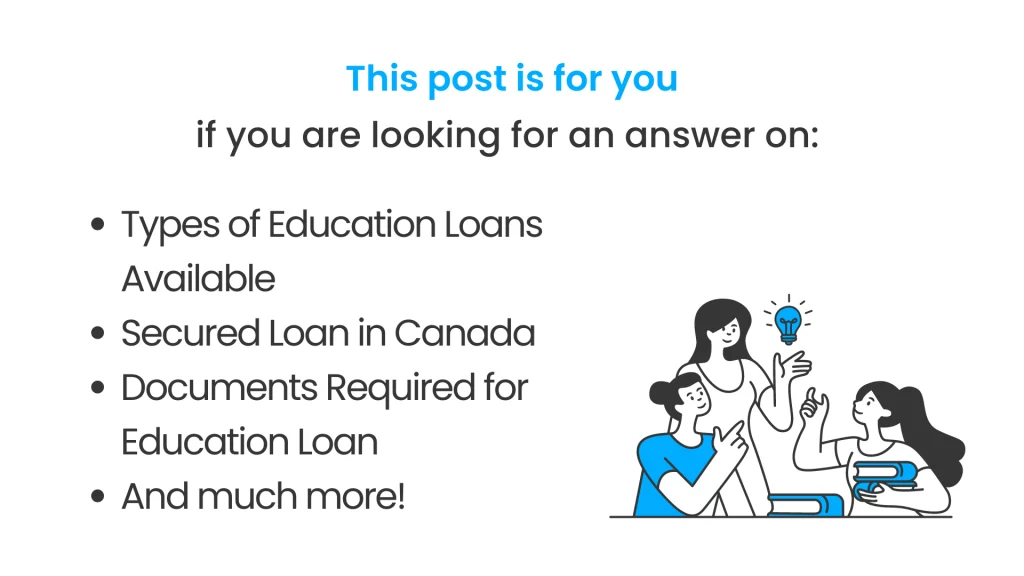 education loan for canada Post Covered