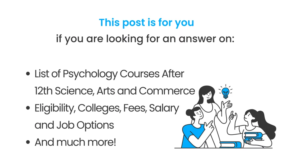 psychology courses after 12th Post Covered