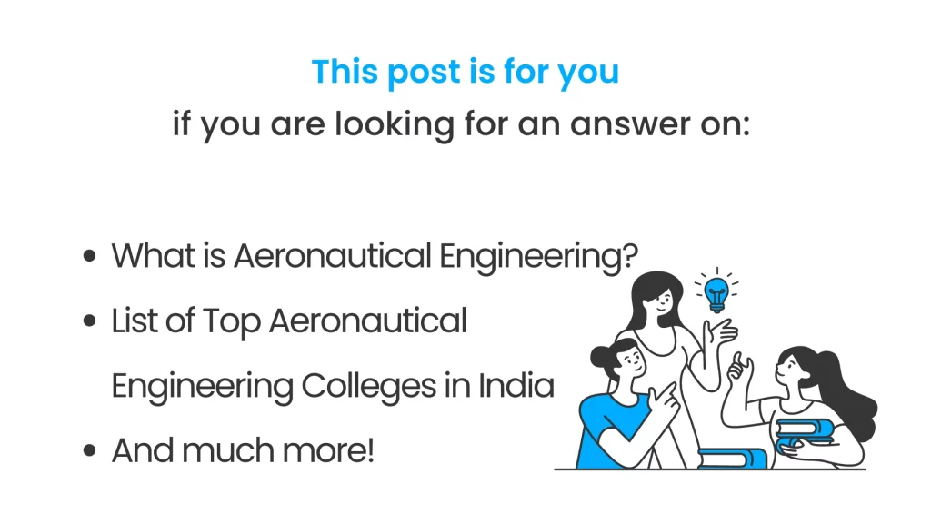 Aeronautical Engineering Colleges in India Post Covered