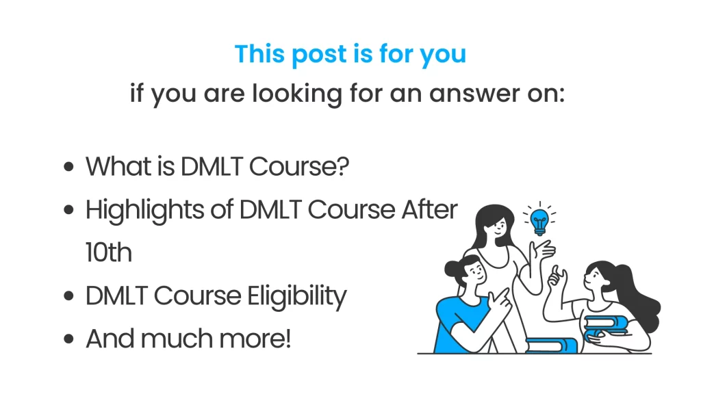 dmlt course after 10th Post Covered