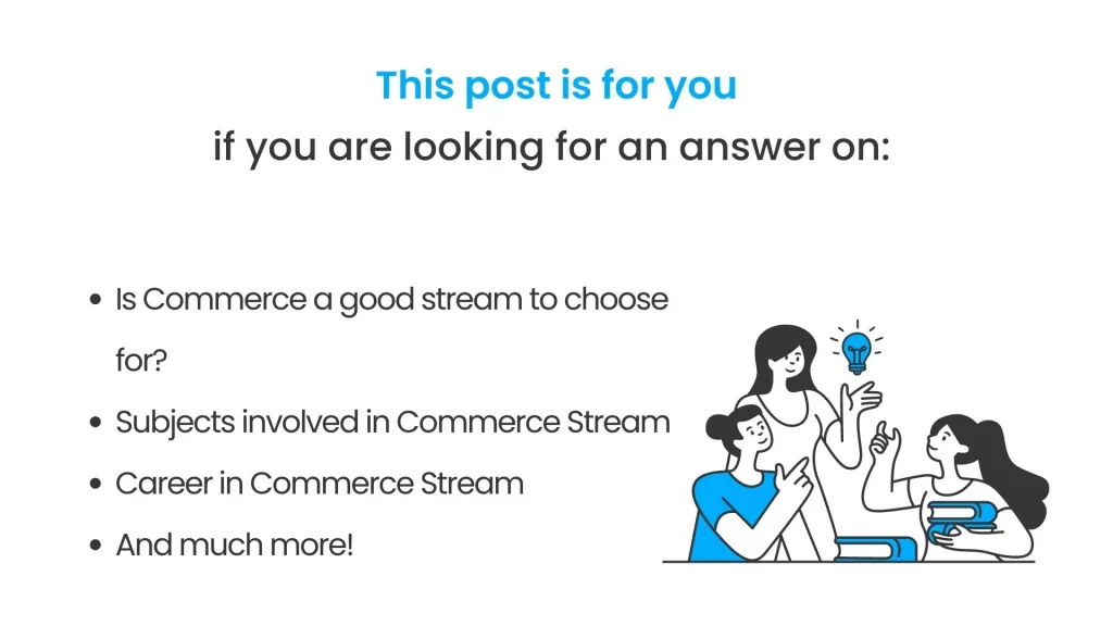 What all is covered in this post of commerce stream
