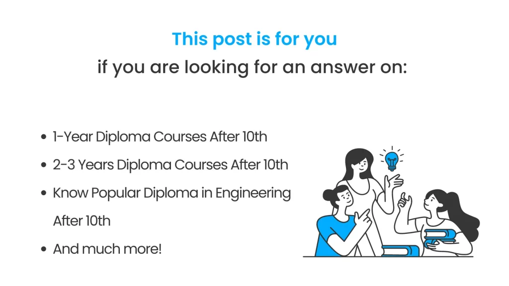 What all is covered in this post of diploma courses after 10th