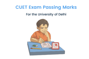 cuet passing marks for du