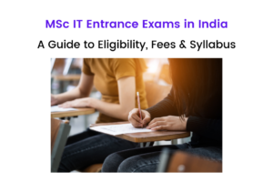 msc it entrance exam