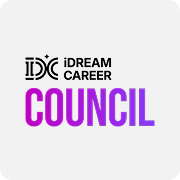 iDream Career Council logo with bold purple “Council” text